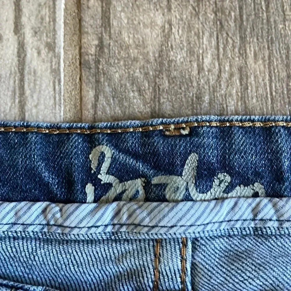 Boden flare jeans Medium wash Midrise Women’s size 4 Stretch denim - Picture 3 of 13